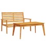 Solid acacia wood garden furniture set by , Garden sets - Ref: Foro24-366380, Price: 157,99 €, Discount: %