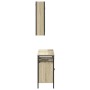 Set de muebles de baño 2 pzas madera contrachapada roble Sonoma de , Muebles de baño - Ref: Foro24-3214716, Precio: 152,47 €,...