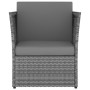 Garden chair with anthracite gray synthetic rattan stool by vidaXL, Garden chairs - Ref: Foro24-48193, Price: 147,73 €, Disco...