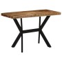 Solid mango wood dining table 110x55x75 cm by , Kitchen and dining tables - Ref: Foro24-358881, Price: 202,98 €, Discount: %