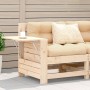 Garden sofa with armrest side table solid pine wood by , Outdoor sofas - Ref: Foro24-844878, Price: 60,17 €, Discount: %