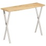 Console table with natural edge solid mango wood 105x33x76 cm by , console tables - Ref: Foro24-372764, Price: 140,28 €, Disc...