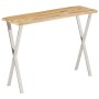 Console table with natural edge solid mango wood 105x33x76 cm by , console tables - Ref: Foro24-372764, Price: 140,28 €, Disc...