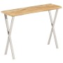 Console table with natural edge solid mango wood 105x33x76 cm by , console tables - Ref: Foro24-372764, Price: 140,28 €, Disc...