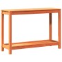 Planting table and shelf solid brown wood 108x35x75 cm by , Pot stands - Ref: Foro24-844630, Price: 85,22 €, Discount: %