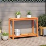 Planting table and shelf solid brown wood 108x35x75 cm by , Pot stands - Ref: Foro24-844630, Price: 85,22 €, Discount: %