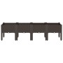 Planter with brown PP legs 160x40x42 cm by , Pots and planters - Ref: Foro24-367905, Price: 87,73 €, Discount: %