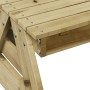 Mesa de pícnic para niños madera pino impregnada 88x122x58 cm de , Mesas de jardín - Ref: Foro24-832605, Precio: 111,26 €, De...