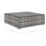 Set de muebles de jardín 8 pzas y cojines ratán sintético gris de vidaXL, Conjuntos de jardín - Ref: Foro24-46820, Precio: 55...