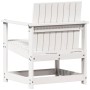 Garden chair solid white pine wood 62x56x77 cm by , Modular outdoor sofas - Ref: Foro24-832626, Price: 53,40 €, Discount: %