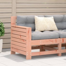 Garden sofa with Douglas wood armrests 69x62x70.5 cm by , Outdoor sofas - Ref: Foro24-844886, Price: 60,68 €, Discount: %