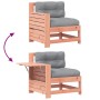 Douglas garden sofa with armrests and solid wood cushion by , Outdoor sofas - Ref: Foro24-844917, Price: 85,73 €, Discount: %