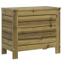 Garden stool impregnated pine wood 62x31.5x52 cm by , Outdoor sofas - Ref: Foro24-844892, Price: 73,70 €, Discount: %