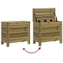 Garden stool impregnated pine wood 62x31.5x52 cm by , Outdoor sofas - Ref: Foro24-844892, Price: 73,70 €, Discount: %