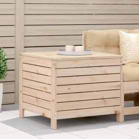 Garden stool solid pine wood 62x63.5x53.5 cm by , Outdoor sofas - Ref: Foro24-844903, Price: 70,95 €, Discount: %