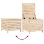 Garden stool solid pine wood 62x63.5x53.5 cm by , Outdoor sofas - Ref: Foro24-844903, Price: 78,99 €, Discount: %