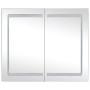 Mueble de baño con espejo LED 80x12,2x68 cm de vidaXL, Tocadores de baño - Ref: Foro24-325545, Precio: 166,91 €, Descuento: %