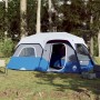 Family tent with LED 9 people quick opening light blue by , tents - Ref: Foro24-94311, Price: 267,54 €, Discount: %