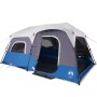 Family tent with LED 9 people quick opening light blue by , tents - Ref: Foro24-94311, Price: 267,54 €, Discount: %