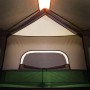 Family tent with LED 6 people quick opening light green by , tents - Ref: Foro24-94307, Price: 178,32 €, Discount: %