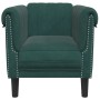 Dark green velvet armchair by , Sofas - Ref: Foro24-372567, Price: 185,35 €, Discount: %