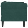 Dark green velvet armchair by , Sofas - Ref: Foro24-372567, Price: 185,35 €, Discount: %