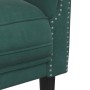 Dark green velvet armchair by , Sofas - Ref: Foro24-372567, Price: 185,35 €, Discount: %