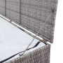 Gray synthetic rattan garden storage box 150x50x60 cm by vidaXL, Outdoor storage boxes - Ref: Foro24-46462, Price: 198,68 €, ...