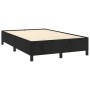 Cama box spring con colchón y LED terciopelo negro 120x190 cm de , Camas y somieres - Ref: Foro24-3270307, Precio: 409,99 €, ...