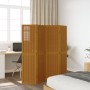 4-panel partition screen solid paulownia wood brown by , Room dividers - Ref: Foro24-358817, Price: 83,49 €, Discount: %