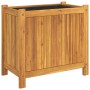 Jardinera con forro madera maciza de acacia 54x31x50 cm de , Maceteros y jardineras - Ref: Foro24-366431, Precio: 68,61 €, De...