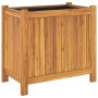 Jardinera con forro madera maciza de acacia 54x31x50 cm de , Maceteros y jardineras - Ref: Foro24-366431, Precio: 68,61 €, De...