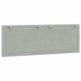 Light gray velvet padded headboard 120 cm by , Headboards and footboards - Ref: Foro24-374661, Price: 45,02 €, Discount: %