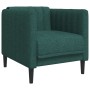 Sillón de tela verde oscuro de , Sofás - Ref: Foro24-372599, Precio: 170,56 €, Descuento: %