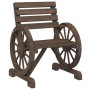 Garden chairs 4 units solid fir wood by , Garden chairs - Ref: Foro24-3207128, Price: 420,99 €, Discount: %