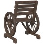 Garden chairs 4 units solid fir wood by , Garden chairs - Ref: Foro24-3207128, Price: 420,99 €, Discount: %