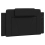 Cama con colchón cuero sintético negro 100x200 cm de , Camas y somieres - Ref: Foro24-3208775, Precio: 292,17 €, Descuento: %