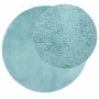 OVIEDO green short pile rug Ø 120 cm by , Rugs - Ref: Foro24-375589, Price: 45,41 €, Discount: %