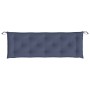 Garden bench cushions 2 pcs navy blue Oxford fabric 150x50x7 cm by , Cushions for chairs and sofas - Ref: Foro24-379085, Pric...