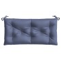 Garden bench cushion Oxford fabric navy blue 100x50x7 cm by , Cushions for chairs and sofas - Ref: Foro24-378938, Price: 25,6...