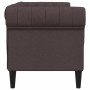 Chesterfield 2 seater sofa dark brown fabric by , Sofas - Ref: Foro24-372550, Price: 274,60 €, Discount: %