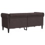 Chesterfield 2 seater sofa dark brown fabric by , Sofas - Ref: Foro24-372550, Price: 274,60 €, Discount: %