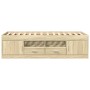 Tumbona con cajones madera ingeniería roble Sonoma 90x200 cm de , Camas y somieres - Ref: Foro24-3280246, Precio: 186,01 €, D...