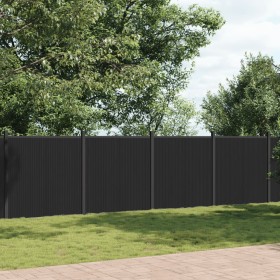 Gray WPC Fence Panel 699x186 cm by , fence panels - Ref: Foro24-3282792, Price: 1,00 €, Discount: %