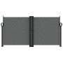 Toldo lateral retráctil gris antracita 120x600 cm de , Sombrillas - Ref: Foro24-4004598, Precio: 118,42 €, Descuento: %