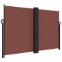 Toldo lateral retráctil marrón 160x600 cm de , Sombrillas - Ref: Foro24-4004629, Precio: 125,78 €, Descuento: %