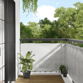 Balcony screen 100% polyester Oxford light gray 90x300 cm by , Umbrellas - Ref: Foro24-4000007, Price: 18,46 €, Discount: %