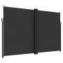 Schwarze einziehbare Seitenmarkise 220x600 cm von , Sonnenschirme - Ref: Foro24-4004669, Preis: 160,23 €, Rabatt: %