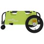 Bicycle trailer iron and green Oxford cloth by , Bicycle trailers - Ref: Foro24-94186, Price: 74,99 €, Discount: %