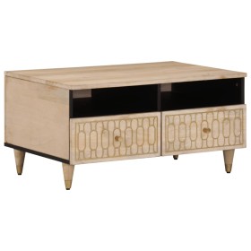 Mesa de centro de madera maciza mango 80x54x40 cm de , Mesas de centro - Ref: Foro24-358261, Precio: 152,99 €, Descuento: %